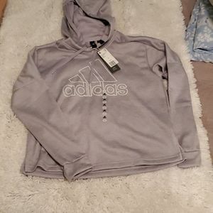 Adidas crop (waist) sweatshirt